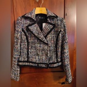 New York & Co 7th Avenue tweed blazer.